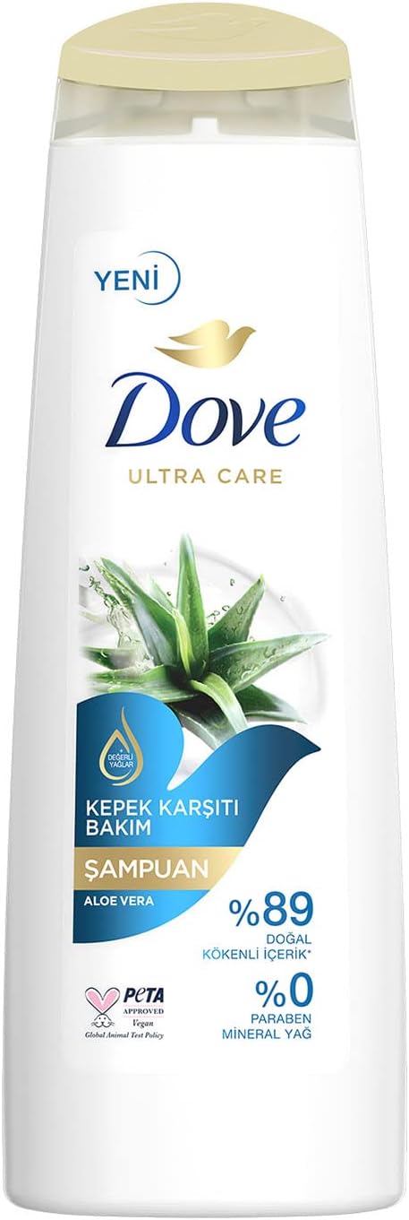 Dove Ultra Care Saç Bakım Şampuanı Kepek Karşıtı Bakım Aloe Vera 400 ml