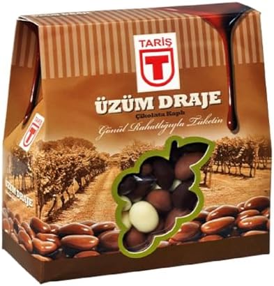 Tarpaz Çikolata Kaplı Üzüm Draje 250g