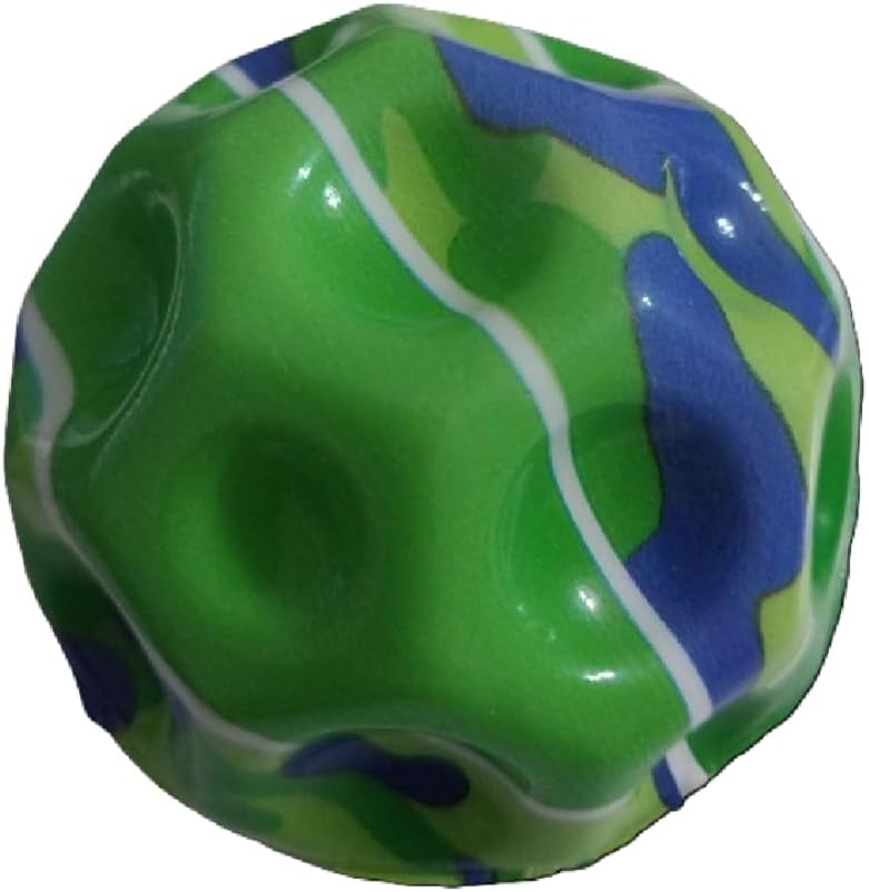 ZETCONCEPT Ball Yüksek Zıplayan Top, Kamuflaj Desenli, Süper Eğlenceli Uzay Topu, 4+ Yaş