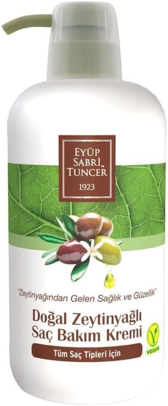 Eyüp Sabri Tuncer Doğal Zeytinyağlı Saç Kremi (600 ml)
