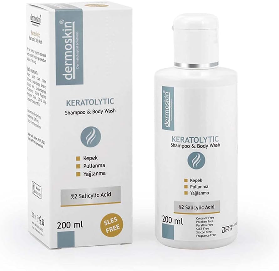 Dermoskin Keratolytic Shampoo & Body Wash 1 Paket (1 x 200 ml)