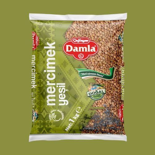 Damla Yeşil Mercimek 1 kg