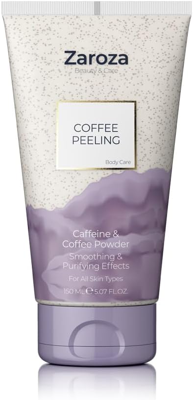 Zaroza Arındırıcı Ve Besleyici Vücut Peelingi Kahve & Kafein & Kayısı Çekirdeği 150 ml