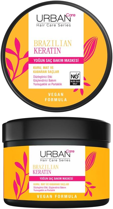 Urban Care Brazilian Keratin Yoğun Saç Bakım Maskesi, 230 ml