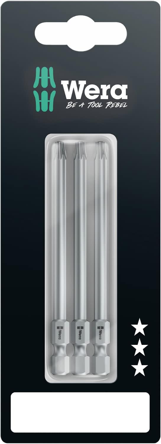 - 05073472001 - Torx Uçlar, 867/4 Z SB Uçlar, TX 20 x 89 mm, 3 Parça