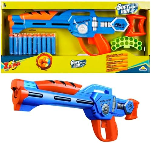 Zapp Toys Silah Tüfek Sünger Atan 10 Mermili Mv.