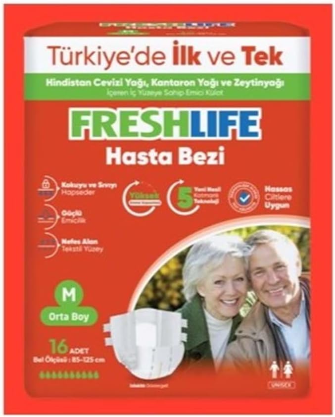 Freshlife Hasta Bezi Orta 16'lı