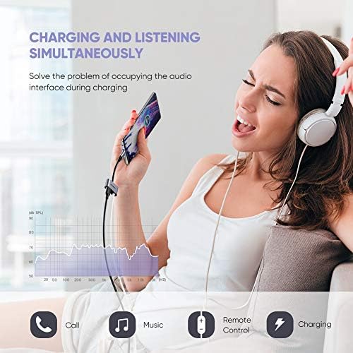 Type-C 3.5mm Kulaklık ve Şarj Dönüştürücü