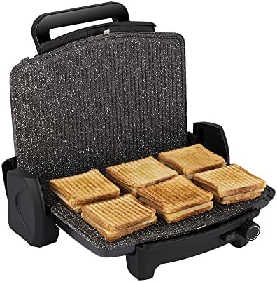 Ayvalık Stil GH26262 Tost Makinesi Siyah