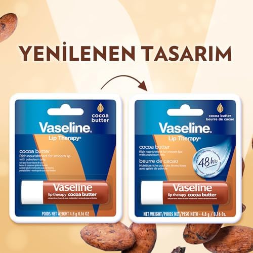 Vaseline Lip Therapy Dudak Bakım Kremi Cocoa Butter 4.8 gr