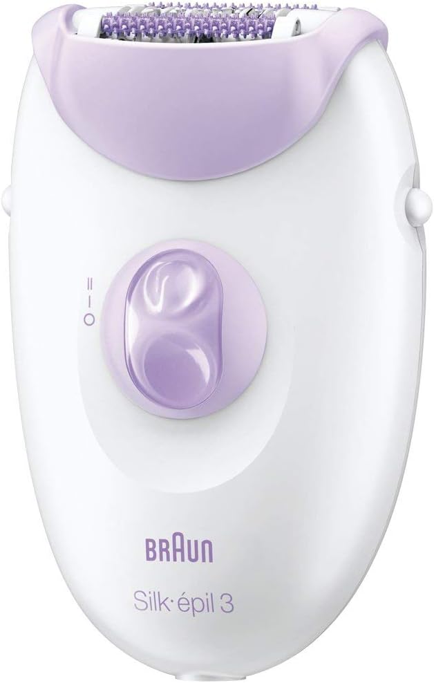 Braun 3170 Silk-Epil 3 Kablolu Kuru Kullanım Epilatör, Beyaz