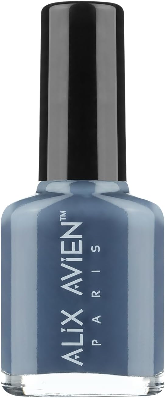 ALIX AVIEN Berrak Mavi Oje 111 - Yüksek Pigmentli Uzun Süreli Kalıcılık Hızlı Kuruma - Nail Lacquer 111