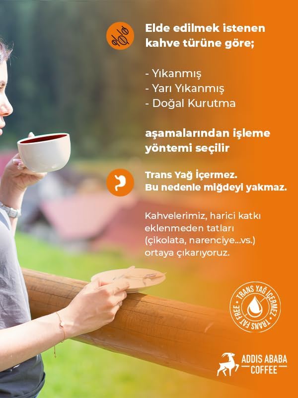 Addis Ababa Coffee - Awasa Blend Kahve 2x250 Gr. (Filtre Kahve)