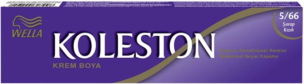 Wella Koleston Single Tüp Boya 5/66 Şarap Kızılı