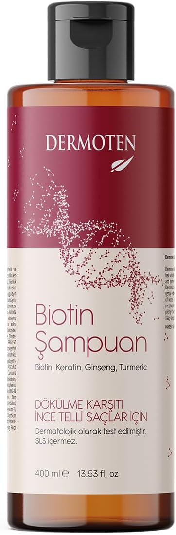 DERMOTEN Dökülme Karşıtı Biotin Şampuan 400 ml