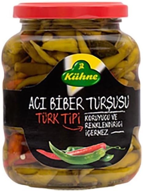Kühne Acı Biber Turşusu 325 gr