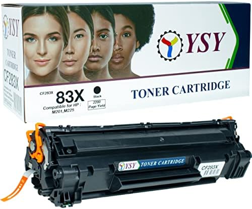 YSY HP M201dw M201n M201 M125 M125nw MF231 M127fn M127fw M225dn M225dw CF283X&CAN-737X 2200 Sayfa Verimli Muadil Toner (Siyah)