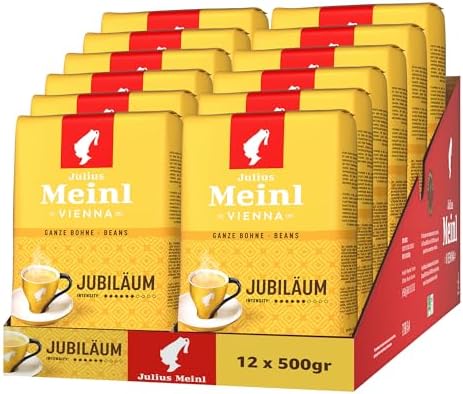 Julius Meinl Jubilaeums Çekirdek Kahve, 500 g x 12 Adet