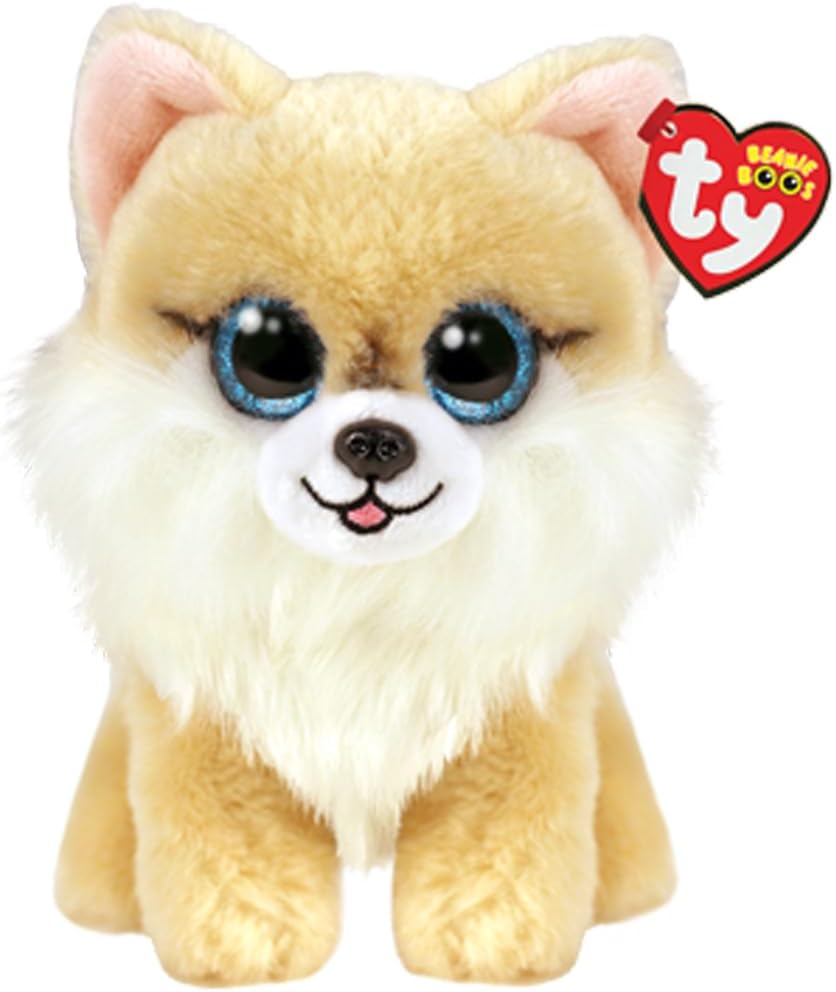 Ty Beanie Boos Jasnobrązowy Pies Honeycomb, 15 Cm