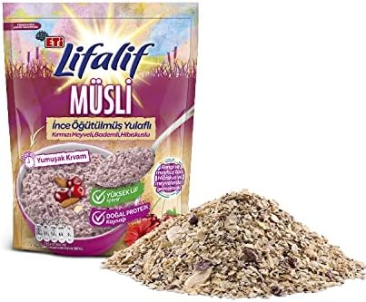 Eti Lifalif İnce Öğütülmüş Müsli Hibiskuslu 250 g
