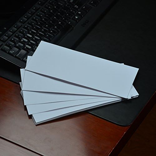 , 6 3/4 Güvenlik Zarfları, Dikiş, Kutu Başına 500 (10412), Beyaz