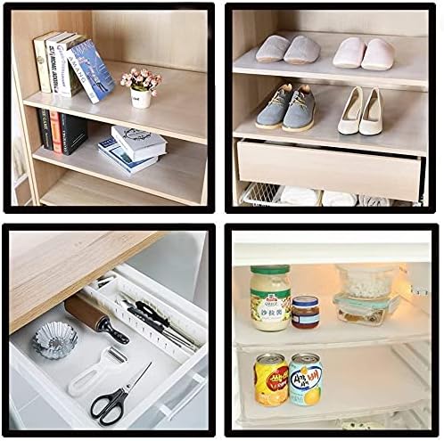 (45cm x 10metre) Şeffaf Kaymaz Dolap İçi Çekmece Raf Örtüsü Çekmece Astarı Raf Astarı