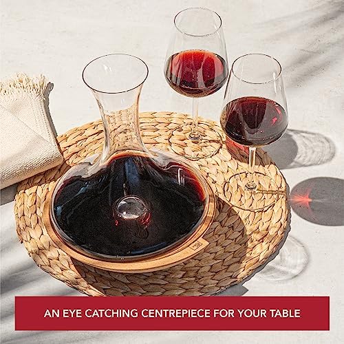 Swirling Carafe | Crystal Glass Wine Decanter