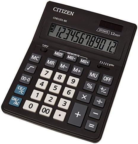 Citizen Cdb-1201bk Büyük Hesap Mak.
