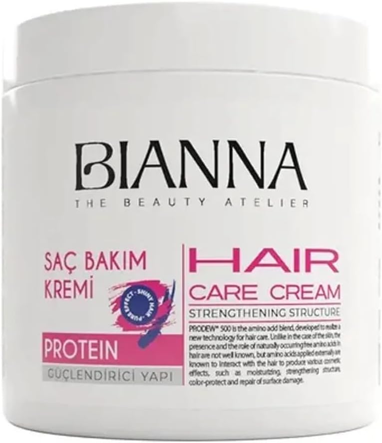 Bianna Saç Kremi Proteinli Güçlendirici ve Onarıcı Saç Bakım Kremi - 500ml