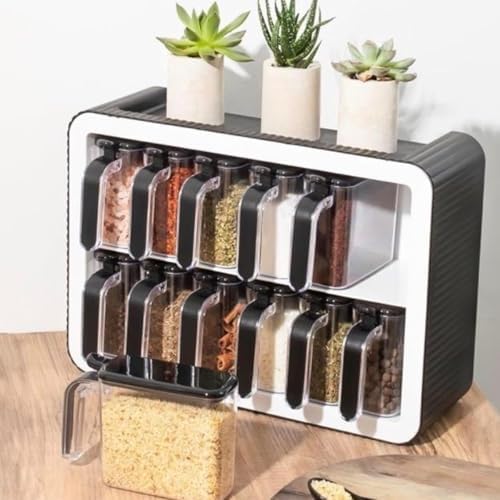 12 li Baharat Takımı, 12 Adet Baharat Kaşığı, 24 Adet Baharat Etiketi, 1 Adet Baharat Standı