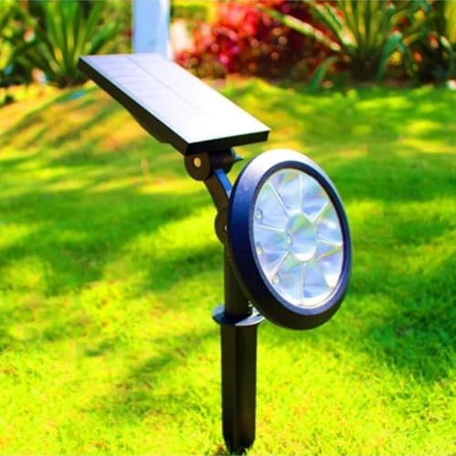 18w Led Solar Kazıklı Çim Armatür Güneş Enerjili Led Işık Çim Lambası Bahçe Ağaç Çalı Duvar Aydınlatma