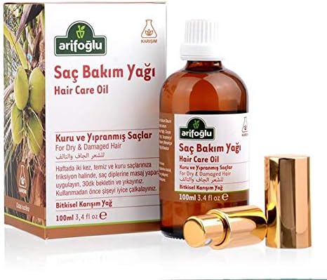 Arifoğlu Saç Bakım Yağı 100ml Kuru ve Yıpranmış saçlar