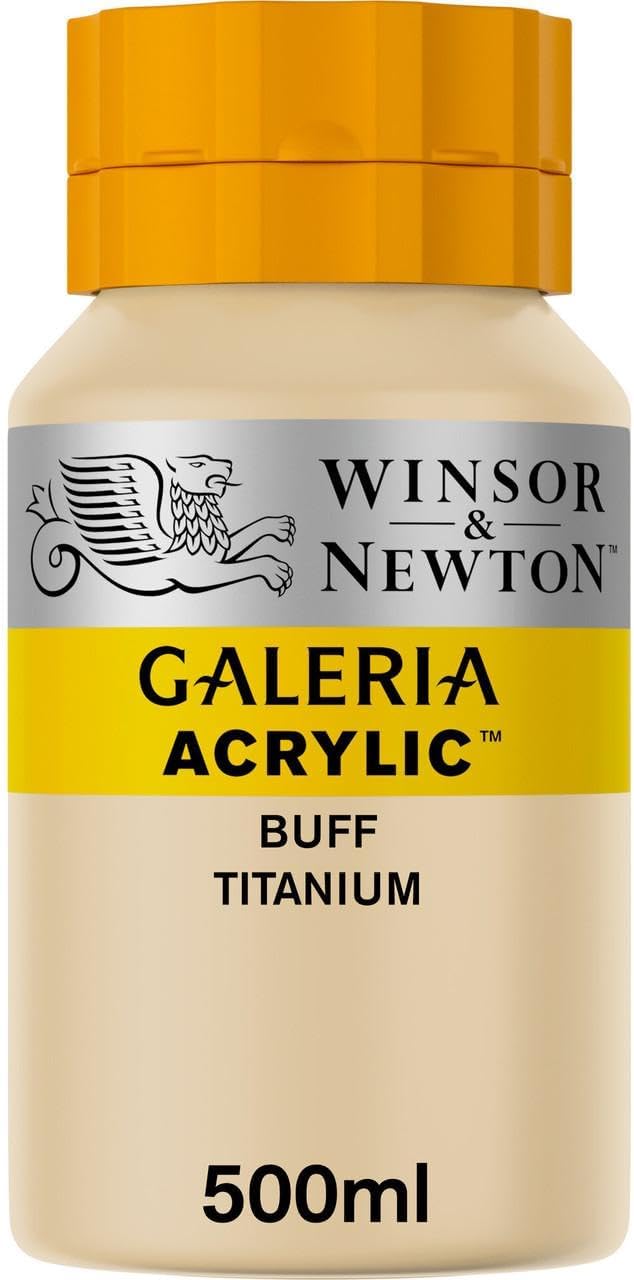 & Newton Galeria akrilik, Gelbliches Titan, 500ml - Acrylfarbe