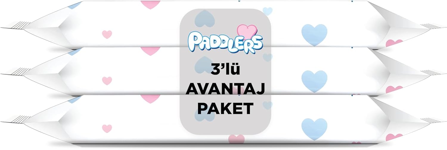 Paddlers Cep Mendili 3x15 (45 Yaprak)