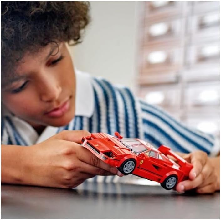 Speed Champions Ferrari F40 Süper Araba 76934 – 9 Yaş Ve Üzeri Çocuklar İçin İnşa Edilebilen Oyuncak Araç Modeli Yapım Seti (318 Parça)