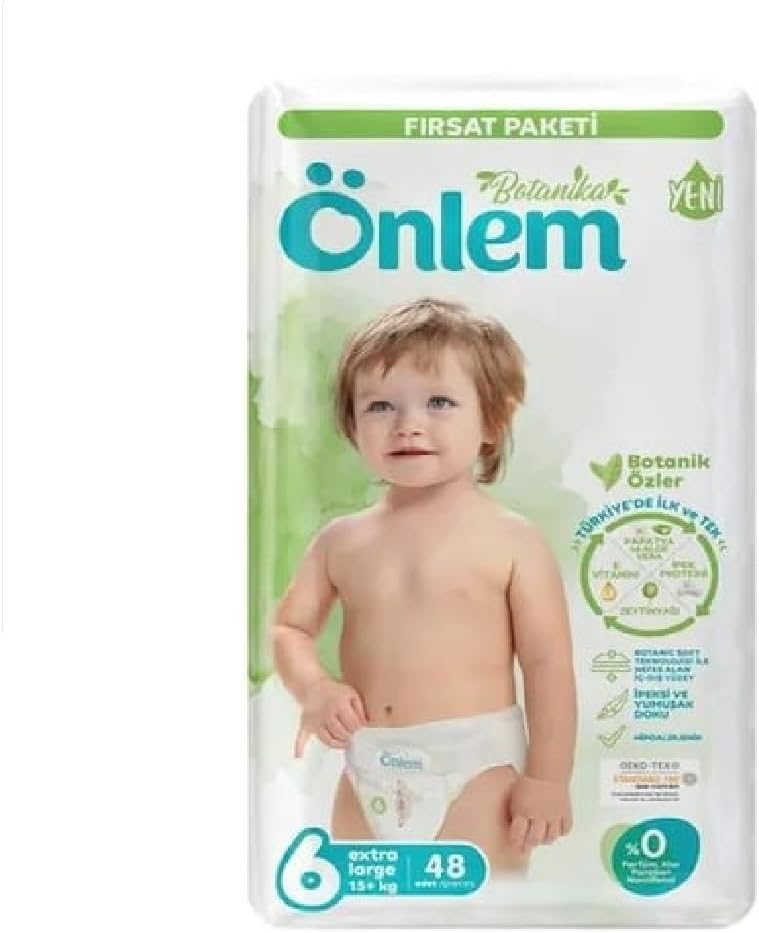 Önlem Botanika Bebek Bezi Fırsat Paketi Extra Large 48 Adet