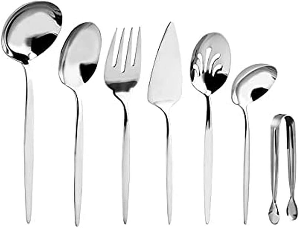 153.02.01.8020 Lizbon 7 Parça Kutulu Servis Seti, Gri, STD