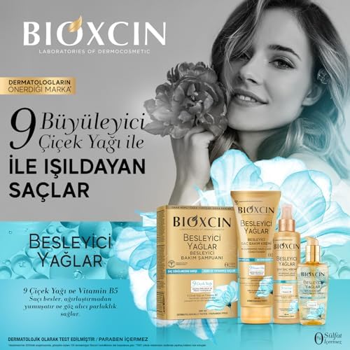 Bioxcin Besleyici Yağlar Bakım Saç Kremi 250 ml - Sülfatsız, Kuru ve Yıpranmış Saçlar Saç Dökülme Karşıtı