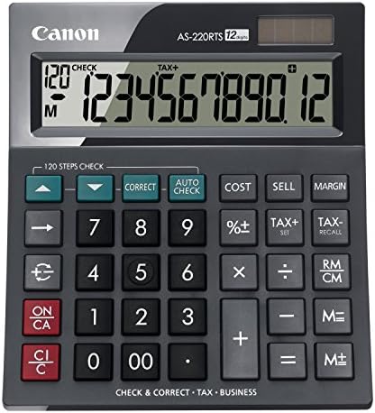CANON AS-220 RTS 12 Hane Masa Üstü Hesap Makinesi