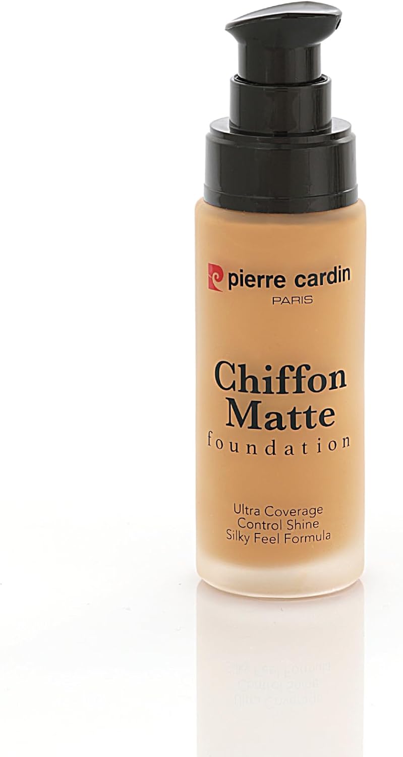 Pierre Cardin Chiffon Touch Mat Görünüm Veren Fondöten - 303- Fair