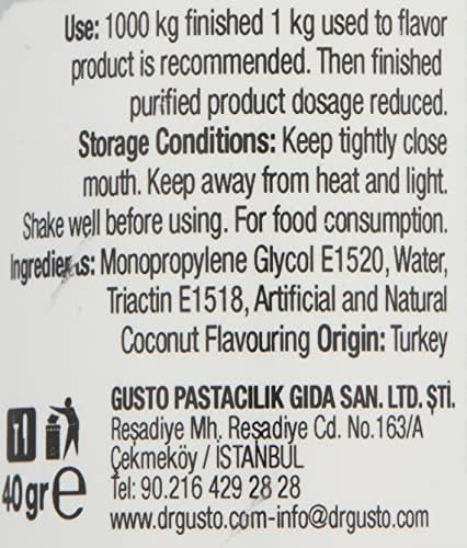 Dr.Gusto Aroma Verici Hindistan Cevizi 40 Gr