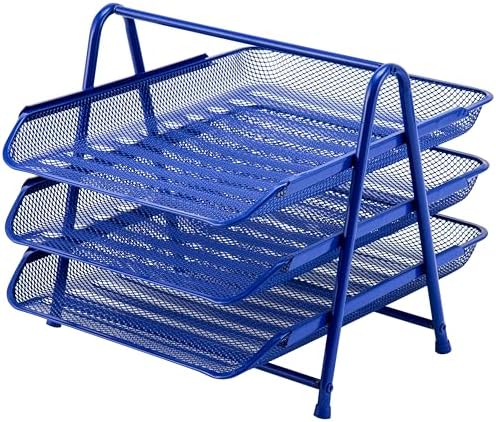 3'lü Evrak Rafı Seti Lacivert