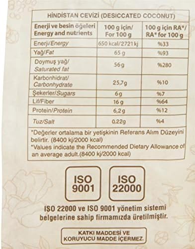 Bağdat Hindistan Cevizi Ekonomik Boy 160 Gr