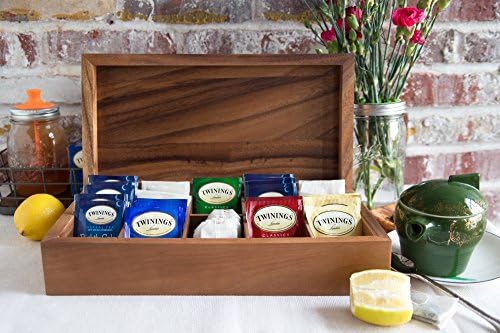 Dikdörtgen Vauxhall Çift Çay Kutusu, Akasya Ağacı