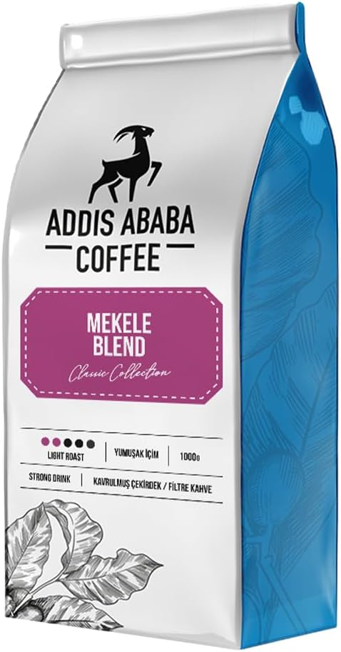 Addis Ababa Coffee - Mekele Blend Kahve 1000 Gr. (Kavrulmuş Çekirdek)