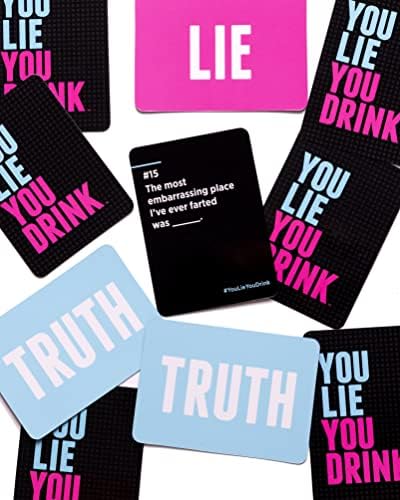 You Lie You Drink - Yalan Söyleyemeyen İnsanlar İçin İçme Oyunu
