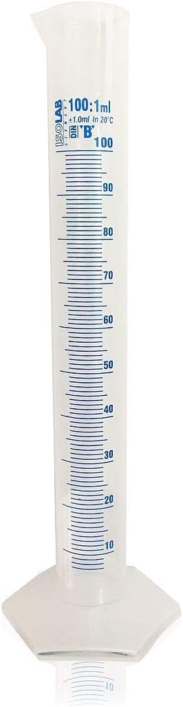 100ml Plastik Mezür Mavi Skala