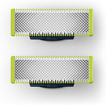 Philips OneBlade 2'li Yedek Bıçak, Tüm OneBlade Modelleriyle Uyumlu, 4 Aya Kadar Dayanıklı Bıçaklar, QP220/51