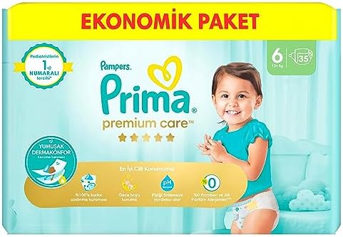 Prima Bebek Bezi Premium Care 6 Numara 35 Adet