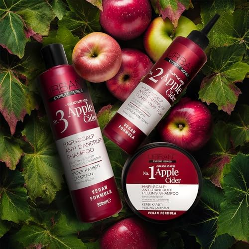 Urban Care Expert No.1 Apple Cider & Salycylic Acid Kepek Karşıtı Peeling Şampuan, 200 ml